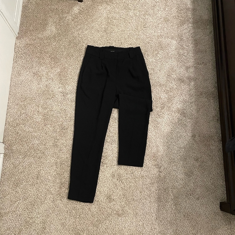 Express Women's Black Straight Leg Pants